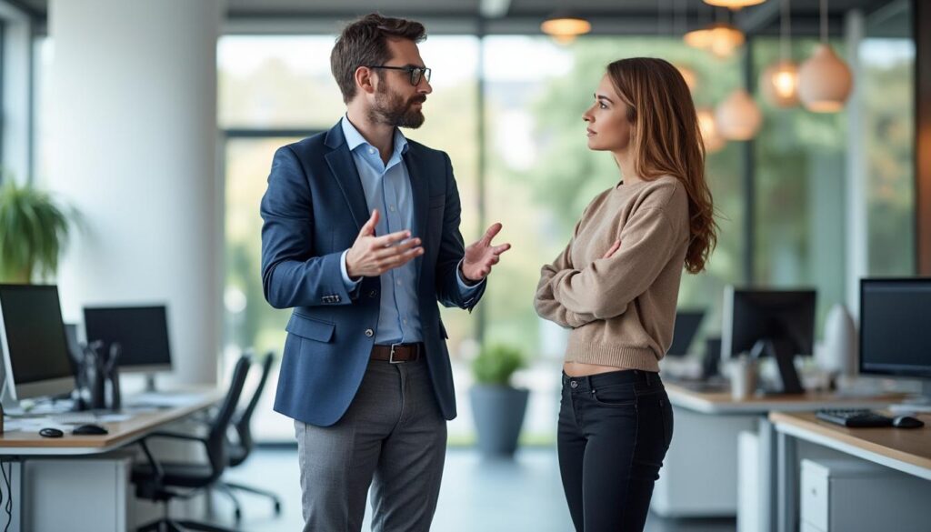 découvrez comment gérer efficacement un collègue qui se prend pour chef grâce à nos conseils pratiques pour préserver un bon climat de travail.