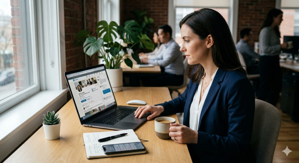 Prospecter avec LinkedIn Emmanuelle Petiau