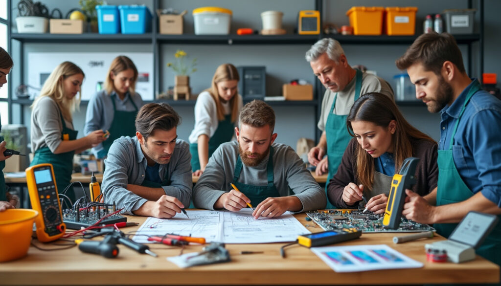 découvrez mon club elec, votre plateforme pour apprendre les bases de l'électricité et réussir facilement tous vos projets électriques grâce à des conseils clairs et pratiques.